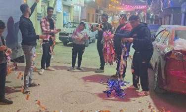 تعليق زينة رمضان بسوهاج