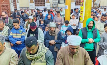 صلاة التراويح بمساجد سوهاج 