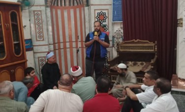 نشر فرق المبادرات الرئاسية بالمساجد والميادين 
