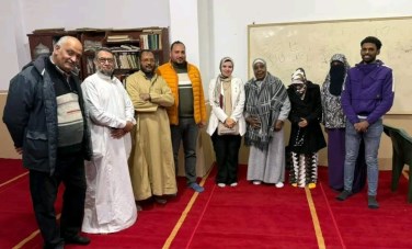 جانب من فرش المسجد