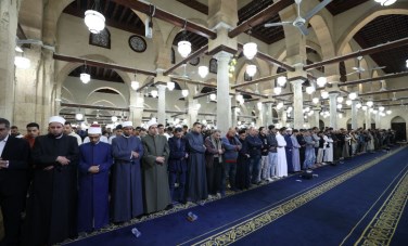 صلاة القيام بالجامع الأزهر 