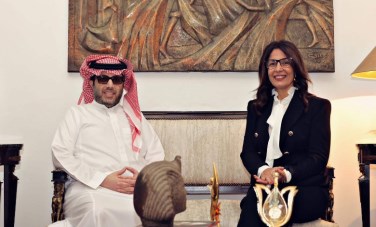 وزيرة الثقافة المصرية و تركي آل الشيخ