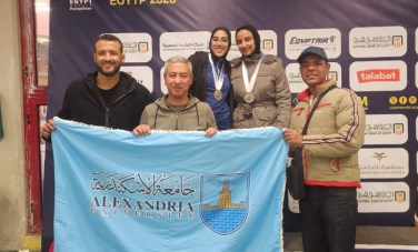 فوز طلاب جامعة الإسكندرية ببطولات 