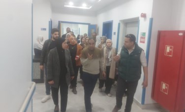 جولة مفاجأة لمديرية الصحة 