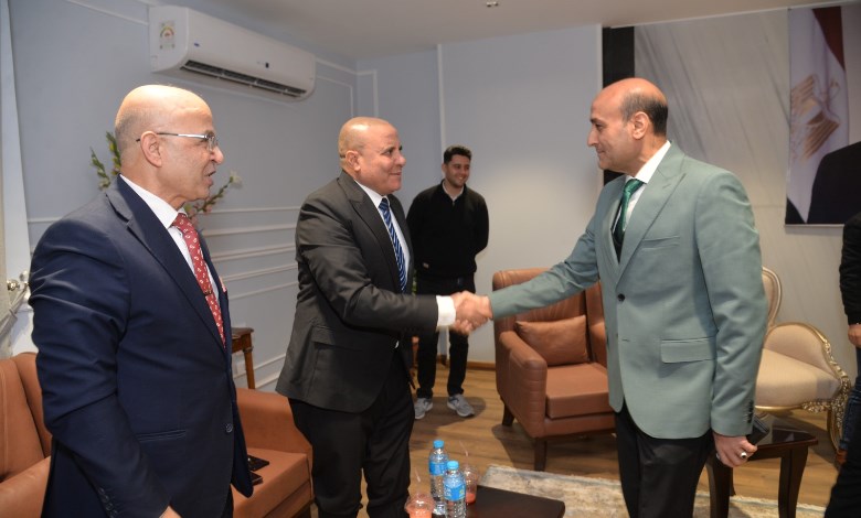لقاء الكاتب الصحفي عبدالله تمام مع محافظ أسيوط الجديد