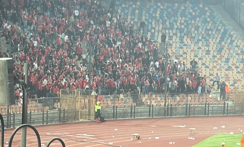 جماهير الأهلي أمام الجيش الملكي