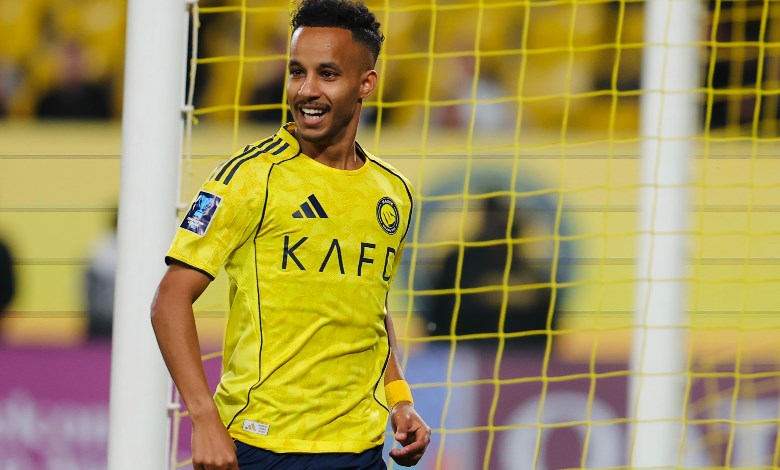 عبدالرحمن غريب لاعب النصر