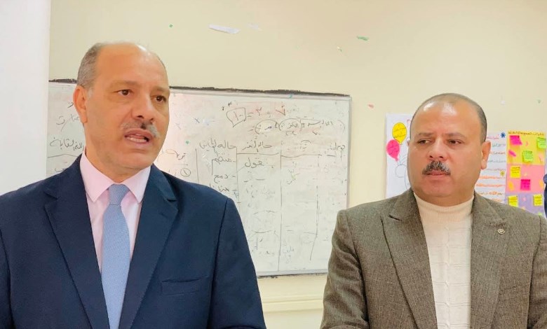 الدكتور عربي أبوزيد وعبد الحميد المصري