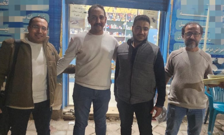 صحة سوهاج تضبط صيدلي مخالف للقانون