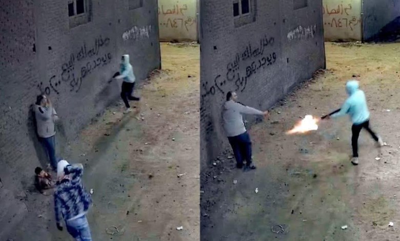مشهد من الواقعة