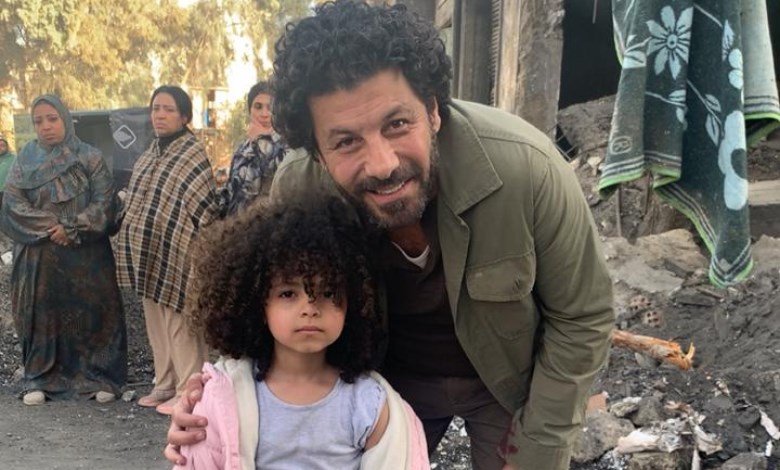الطفلة الفسطينية سيلا من كواليس (صحاب الأرض)