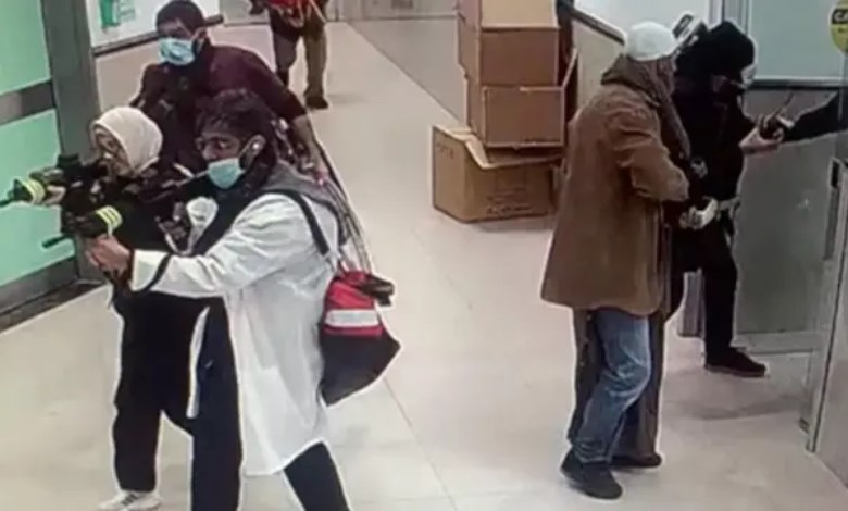 جزء من العملية التي نفذتها فرقة من وحدة "المستعربين" قتلت فيها ثلاثة شبان فلسطينيين في مستشفى ابن سينا في جنين 2024