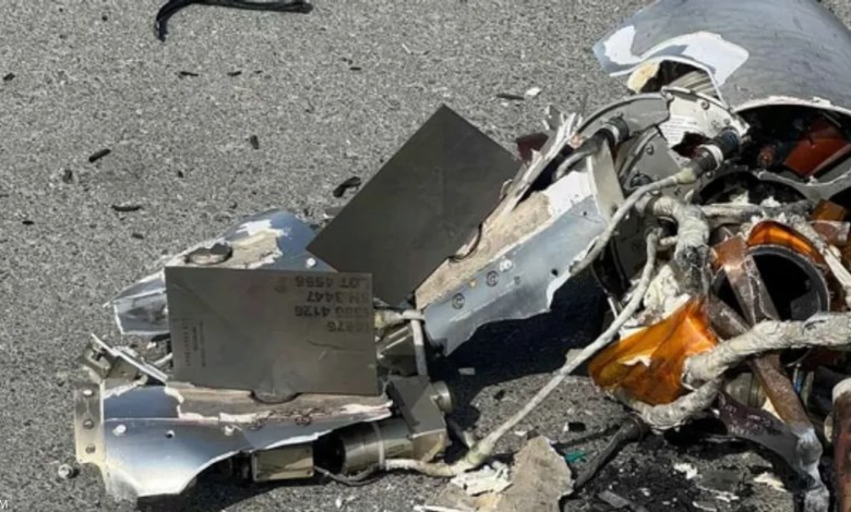 سقطت شظايا الصواريخ في مناطق متفرقة من أبوظبي