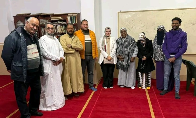 جانب من فرش المسجد