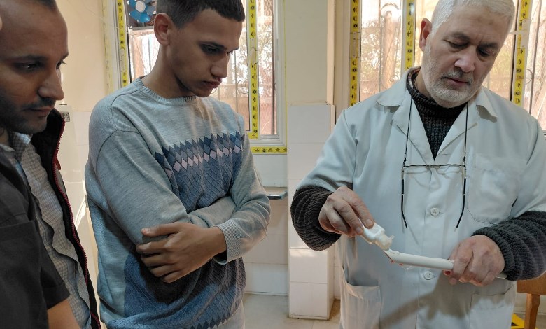 فعاليات الدورة التدريبية للأطباء البيطريين 