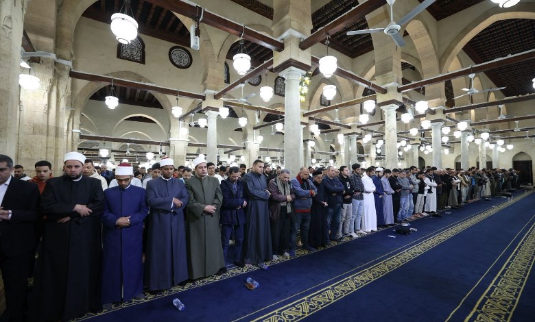 صلاة القيام بالجامع الأزهر 