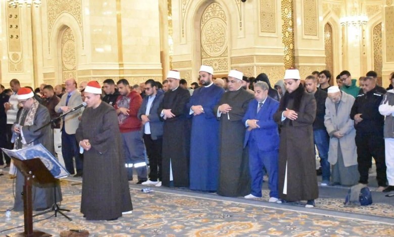 التراويح من مسجد مصر الكبير 