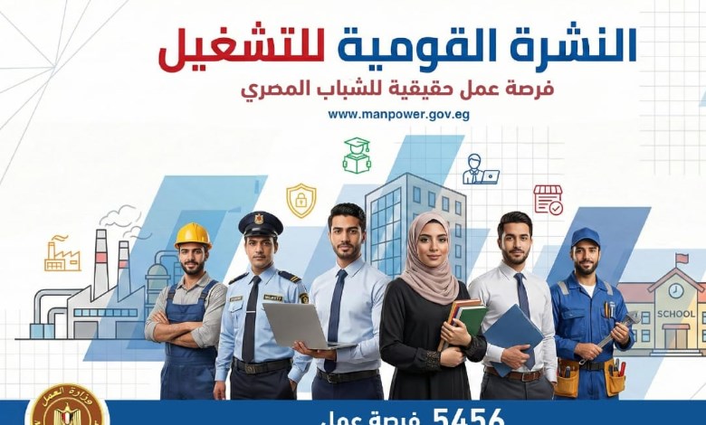 نشرة التوظيف نصف الشهرية