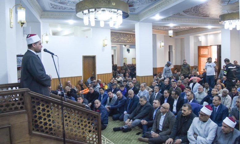محافظ الإسكندرية يفتتح مسجد 