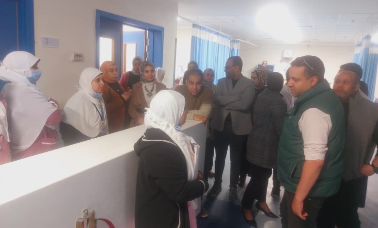جولة مفاجأة لمديرية الصحة 