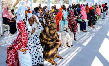 سودانيون في أحد مطارات الخليج