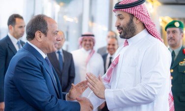 الرئيس السيسي وولي العهد السعودي