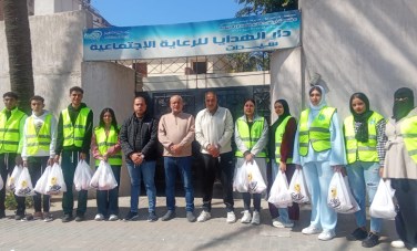 زيارة دعم المسنين والأيتام بذوي الهمم في ثالث المنتزه بالإسكندرية