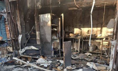 حريق بمطعم شهير في الحضرة بالإسكندرية