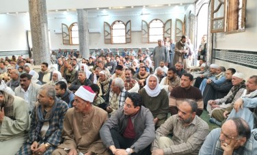 افتتاح مسجد آل الحاجر بمركز جهينة