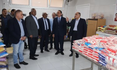 اللواء طارق راشد من داخل مؤسسة البنين بحي الكوثر 
