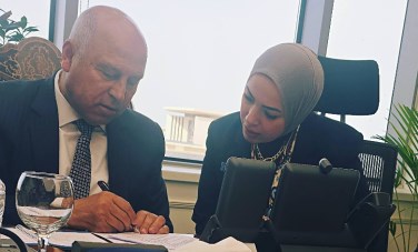 النائبة آية عبد الرحمن وكامل الوزير
