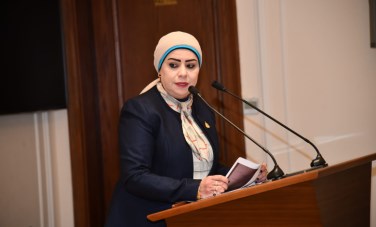  النائبة جيهان شاهين