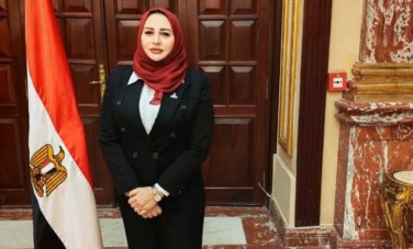 النائبة شيرين صبري، عضو مجلس الشيوخ