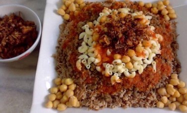 طريقة عمل الكشري المصري