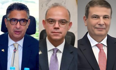 وزراء الزراعة والتموين والتجارة والصناعة
