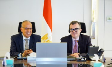 وزيرا الري والتخطيط 