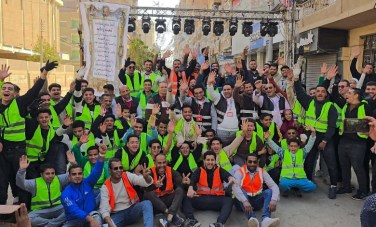 شباب منفلوط علي مائده واحده 