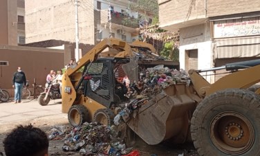 حملة نظافه بمنفلوط 