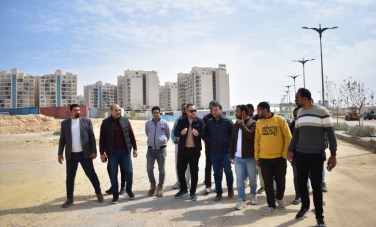 رئيس جهاز العلمين الجديدة يشدد على سرعة وتيرة العمل 