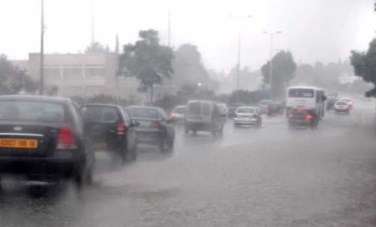 اشتداد المطر 