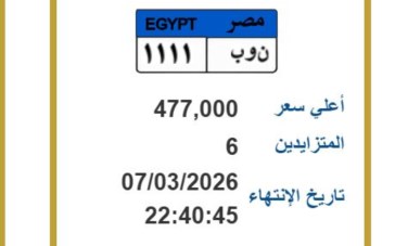 لوحة السيارة