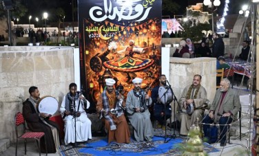 من فعاليات ليالي رمضان الثقافية والفنية بالحديقة الثقافية بالسيدة زينب 