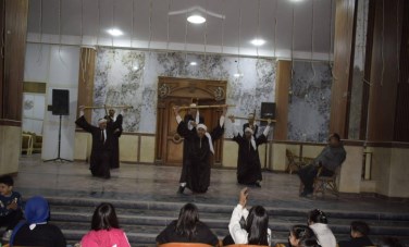 بنادي شهد الرياضي بالمنيا عروض الفنون الشعبية 