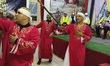السمسمية والإنشاد والموسيقى تشعل أجواء العيد في الدقهلية