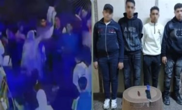 المتهمين - جانب من الواقعة 