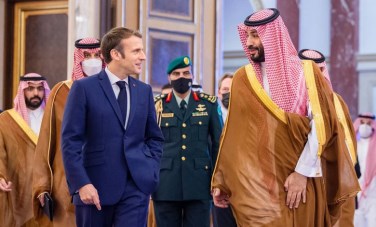 الأمير محمد بن سلمان وماكرون