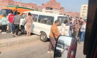 صورة من موقع الحادث 