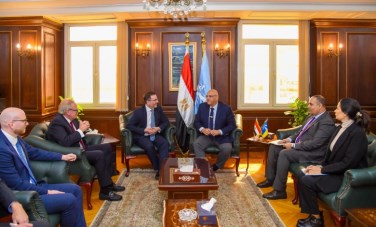 زيارة سفير المملكة المتحدة لمحافظ الإسكندرية