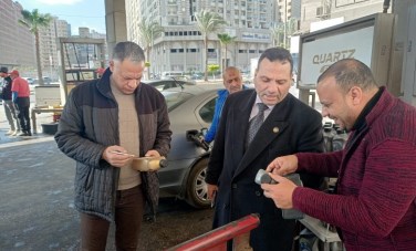متابعة توافر المواد البترولية بالمحطات بالإسكندرية