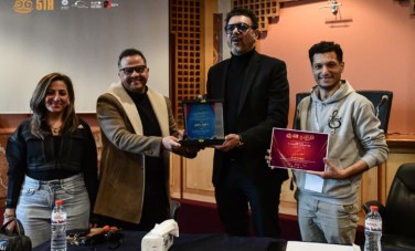 الفنان احمد وفيق في ماستر كلاس